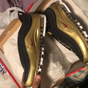 Nike Air Max 97 Black and Gold sz 10
